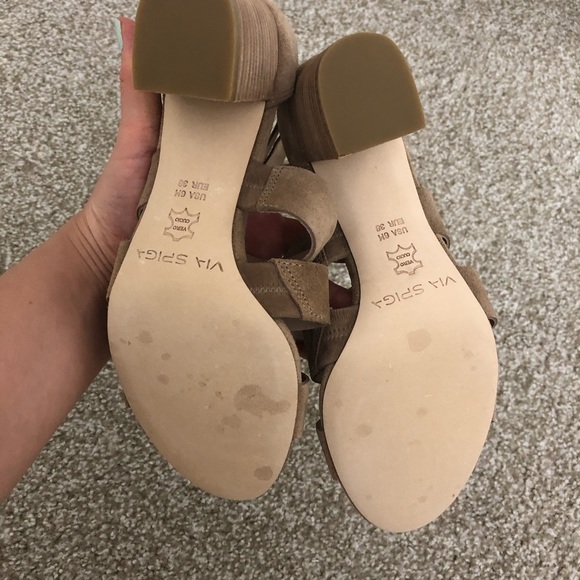Via Spiga Carys Suede heels sandals - Picture 6 of 6
